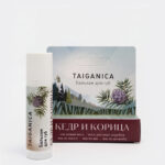 TAIGANICA Бальзам для губ "Кедр и корица", 6 мл