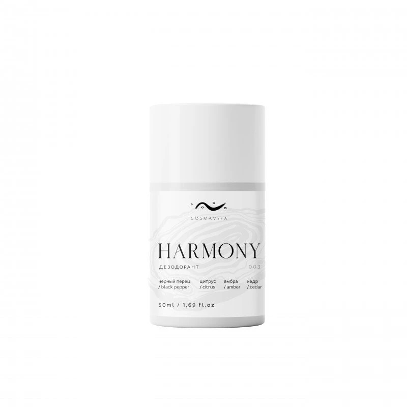 6d4439faf5ad3fc9cc57fa998ac9b37c.jpg Cosmavera Дезодорант роликовый Harmony Черный перец, цитрус, амбра, кедр (50мл)