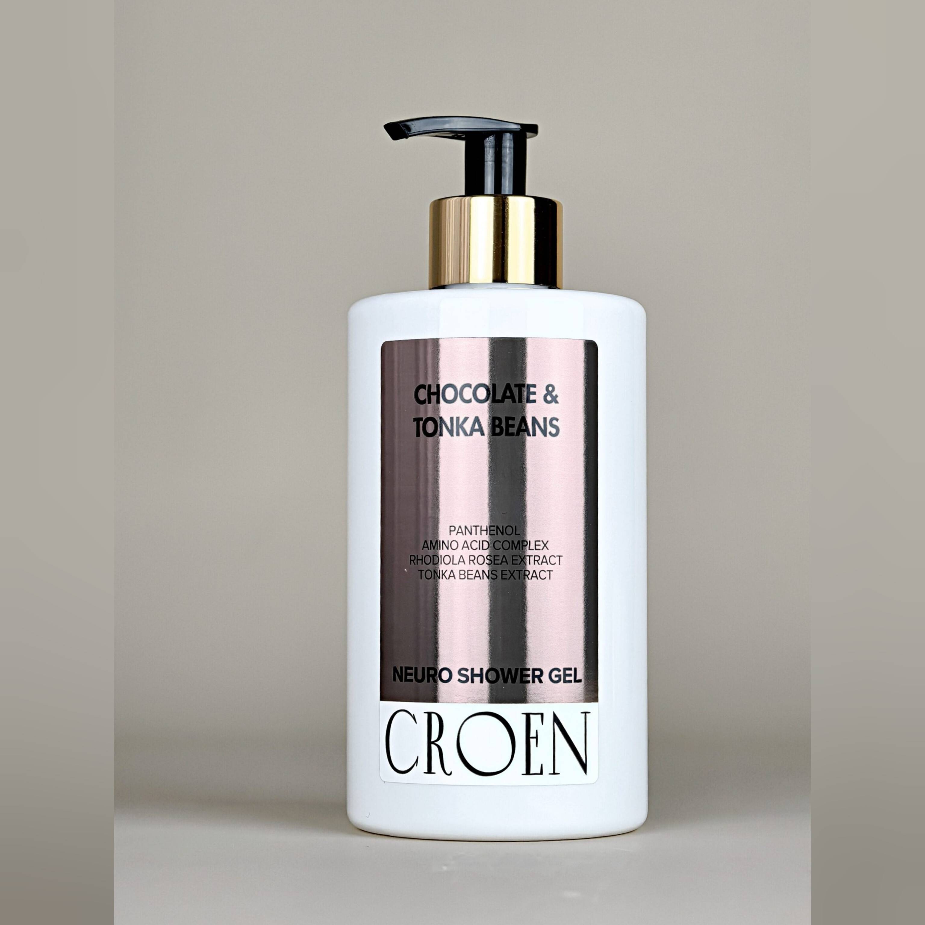 d5f5c4466707979181615b4ca2e1484c.jpg Нейро-гель для душа CROEN CHOCOLATE & TONKA BEANS (450мл)